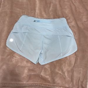 Light blue Lululemon shorts!